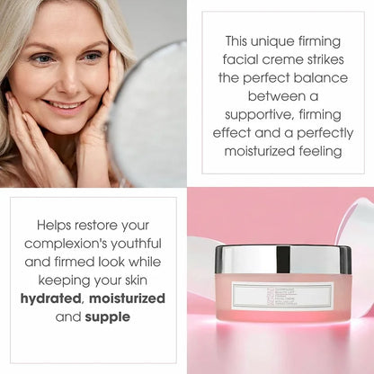 Champagne Lift Firming Facial Moisture Cream - Temporary Skin Tightener for Face & Neck - Day and Night - Hydrating Peptides - Helps Smooth Line and Wrinkles - 1.7 Fl. Oz