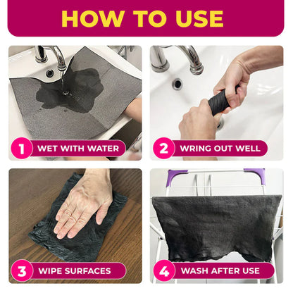 🏠️🧼Genie Magic Cleaning Cloth (6-Pack)