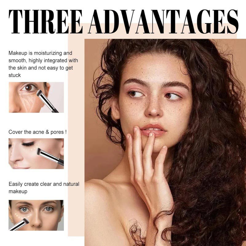 Colored Clay Undereye Corrector with Brush FREE !