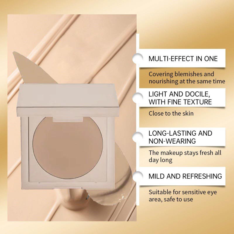 Colored Clay Undereye Corrector with Brush FREE !